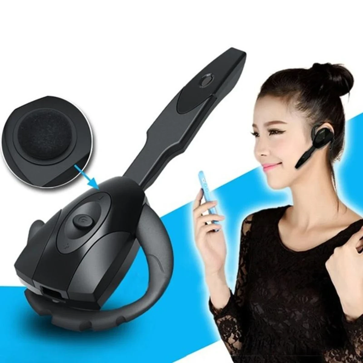 STEREO WIRELESS BUSINESS BLUETOOTH HEADPHONES