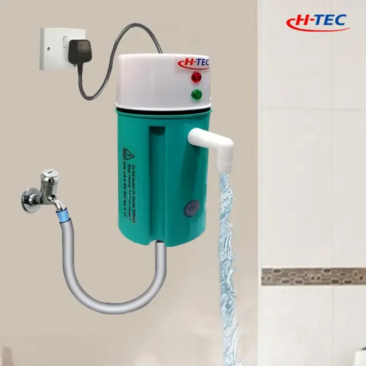 H-TEC পোর্টেবল ইনস্ট্যান্ট গিজার - Image 4