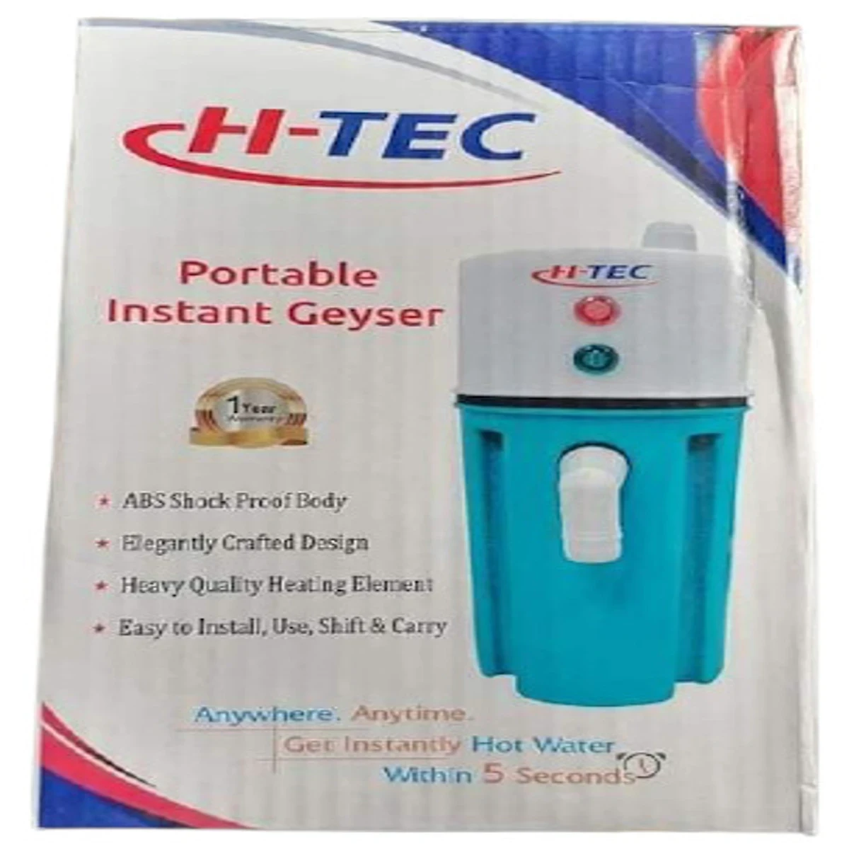 H-TEC পোর্টেবল ইনস্ট্যান্ট গিজার - Image 5